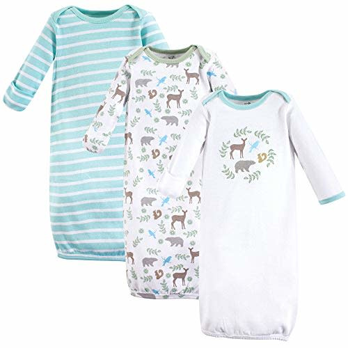 Touched by Nature Unisex Baby Organic Cotton Gowns