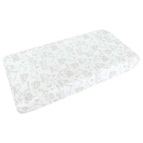 Premium Knit Diaper Changing Pad Cover - Gage