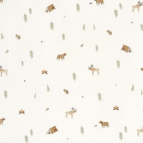 HALO 100% Cotton Sleepsack Swaddle, 3-Way Adjustable Wearable Blanket, TOG 1.5, Campsite, Newborn, 0-3 Months