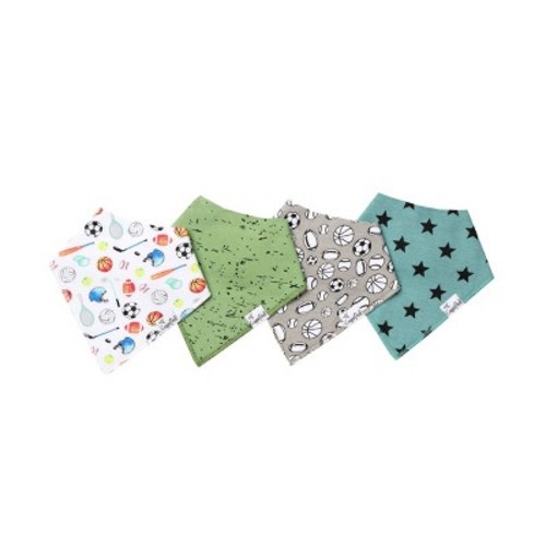 Copper Pearl Varsity Bib Set - 4pk