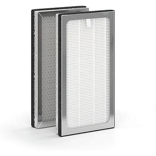 Medify Air MA-15 Genuine Replacement Filter | for Allergens, Wildfire Smoke, Dust, Odors, Pollen, Pet Dander | 3 in 1 with Pre-filter, H13 HEPA, and Activated Carbon for 99.7% Removal | 1-Pack