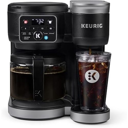 Keurig K-Duo Hot & Iced Single Serve & Carafe Coffee Maker, MultiStream Technology, 72oz Reservoir (Gen 2)