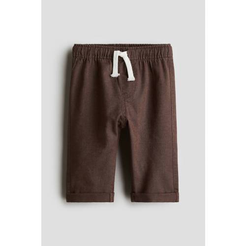 LINEN-BLEND JOGGERS