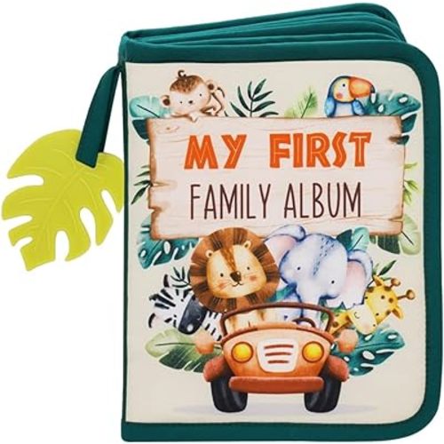Urban Kiddy™ Baby's My First Family Album (Safari)