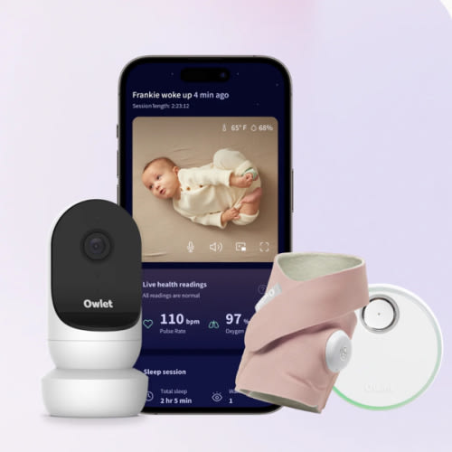 Owlet® Dream Duo 2 - Dusty Rose
