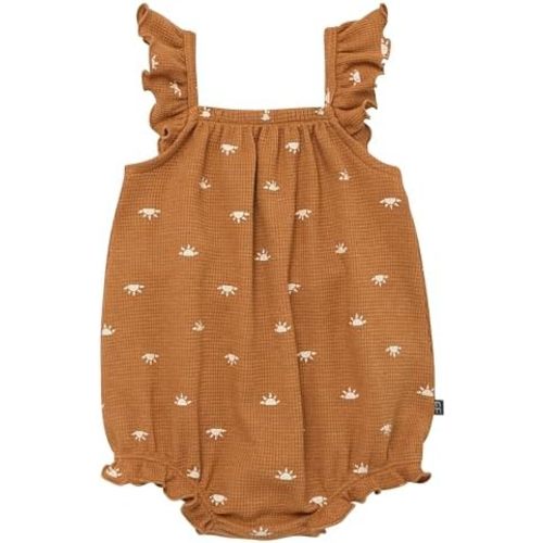 Modern Moments by Gerber Baby Girls Mini Flutter Sleeve Bubble Romper