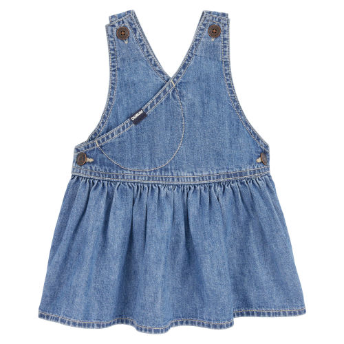 Baby Vintage Inspired Denim Jumper Dress - OshKosh | Carter's