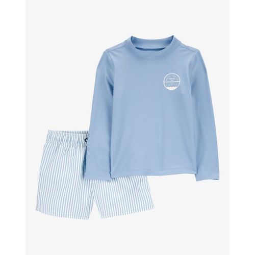 Baby Whale Rashguard Set - Blue - Carter's | Carter's