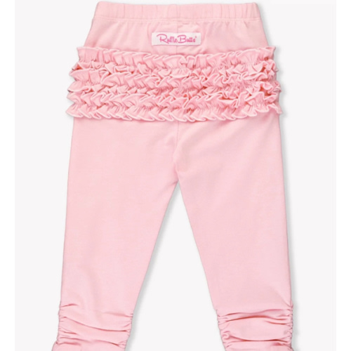 Ruched Bow Leggings | RuffleButts & RuggedButts