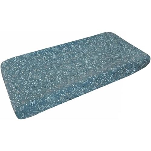 Copper Pearl Premium Knit Changing Pad Cover : Soft, Stylish, and Universal Fit for All Standard Diaper Changing Pads, Trendy Design Changing Pad Covers, Hogwarts™