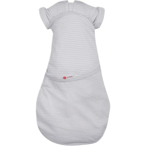 embé 2-Way Transition Swaddle, 12-18 lbs, Arms & Legs In Or Out, Warm Up & Cool Down 100% Cotton, 3-6 Months