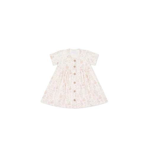 Organic Cotton Lola Dress - Moons Garden