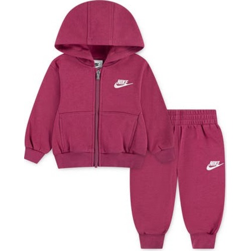 Club Fleece Zip Hoodie & Joggers Set, 18M