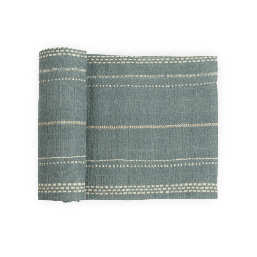 Organic Cotton Muslin Swaddle Blanket - Stillwater Stitch