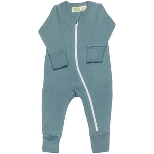 PARADE Organic Essentials '2-Way' Zip Romper - Long Sleeve