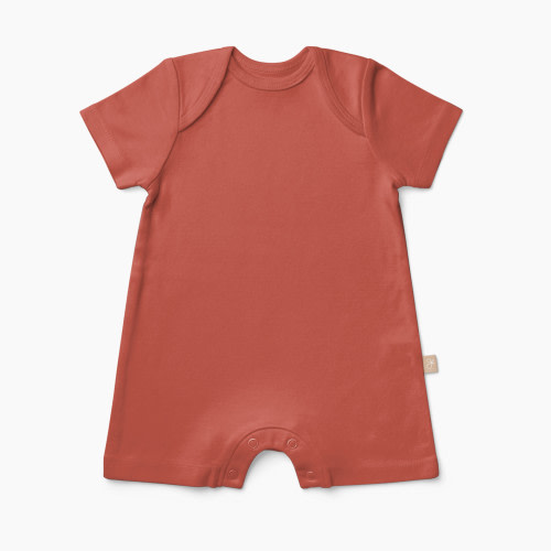 Goumi Kids x Babylist Baby Tee Romper - Strawberry, 0-3 M