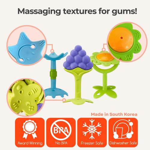 Oral & Motor Developmental Teether Sampler – innobaby
