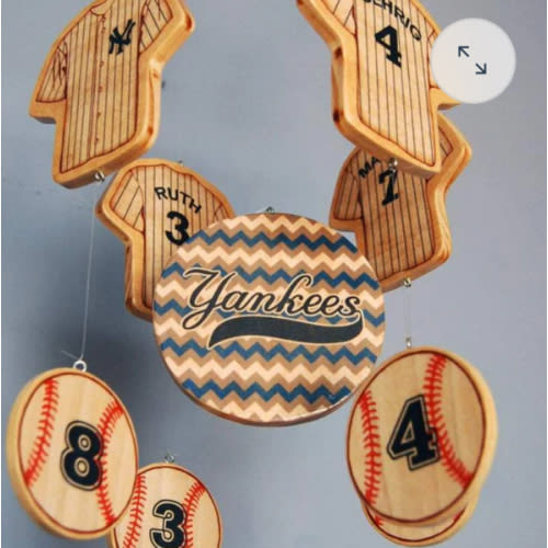 MLB Team Wood Mobile – Twinkle Twinkle Little One
