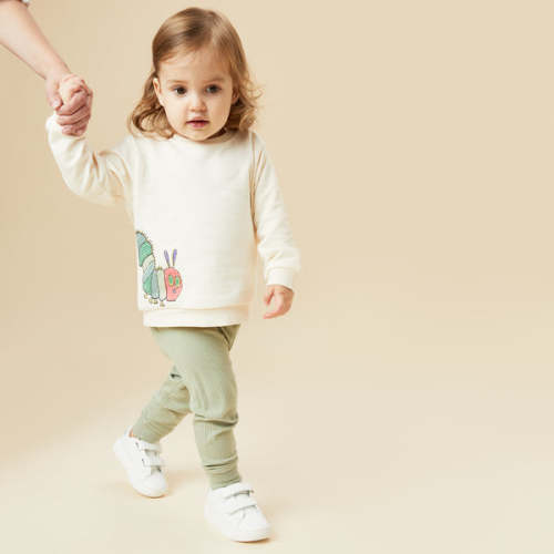 The Very Hungry Caterpillar Sweater & Leggings Outfit Caterpillar & Sage / 3 - 6 M