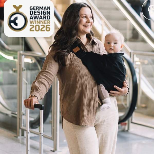 Qookie Go - Hip Carrier - Black