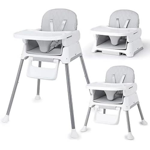 Bellababy High Chair, Adjustable Convertible 3 in 1 Baby Highchair, Booster seat, Toddler Chair Compact/Light Weight/Portable/Easy to Clean : Amazon.com.au: Baby