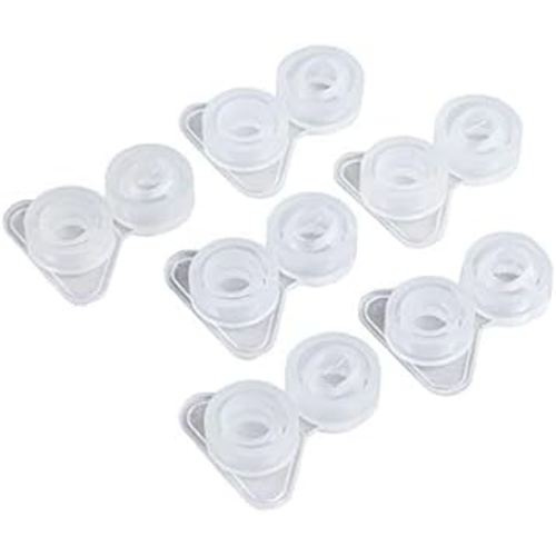 Re-Play Replacement Valve for Sippy Cups, Pack of 6 - One Piece, Easy to Clean Valve Made from Food Grade Silicone