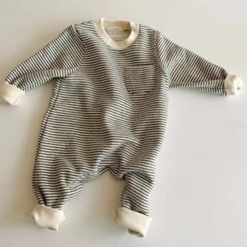 Thick Striped Sweater Jumpsuit | RYAN AND REMI