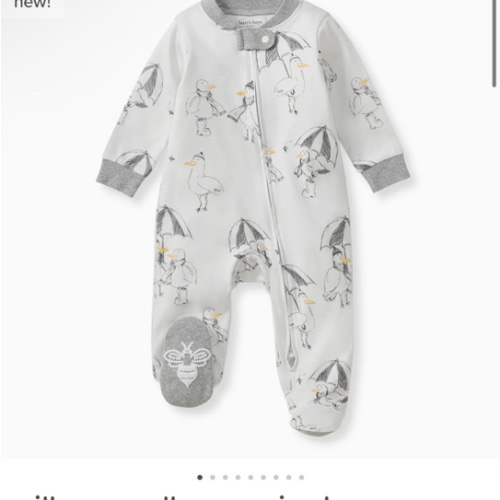 Silly Seagulls Organic Sleep & Play – Burt's Bees Baby
