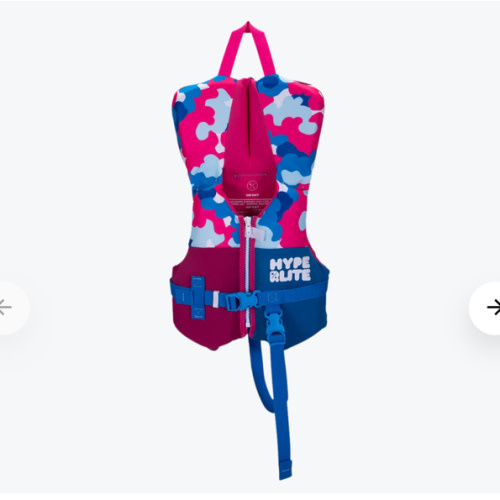 Girls Toddler INDY CGA Vest | Hyperlite 2024 | Kids Approved Jacket