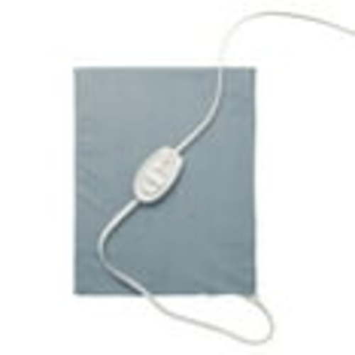 Sunbeam Heating Pad with Controller and 3 Heat Settings, 12" x 15" Blue Frost, 1 Count