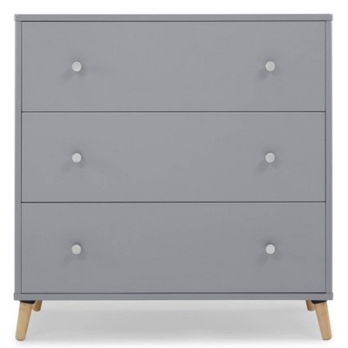 Delta Children Jordan 3 Drawer Dresser, Color: Gray