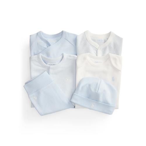 Polo Ralph Lauren Baby Boy's Cotton Interlock 6-Piece Gift Set | Saks Fifth Avenue