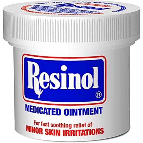 Resinol Medicated Ointment For Pain Relief And Protection Of Skin Irritations, 3 oz Jar - 3-Ounces