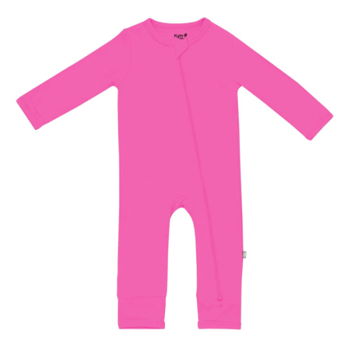 KYTE Baby ™ | Zippered Romper in Raspberry