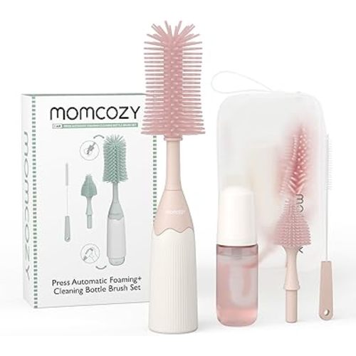 Momcozy Bottle Brush Kit, Pink