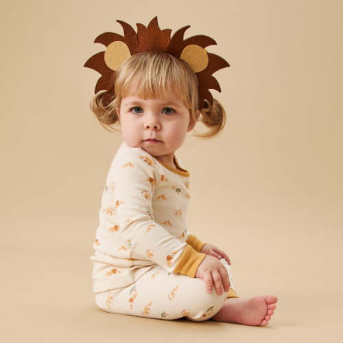Lion Print Pajama Set Lion Print / 12 - 18 M