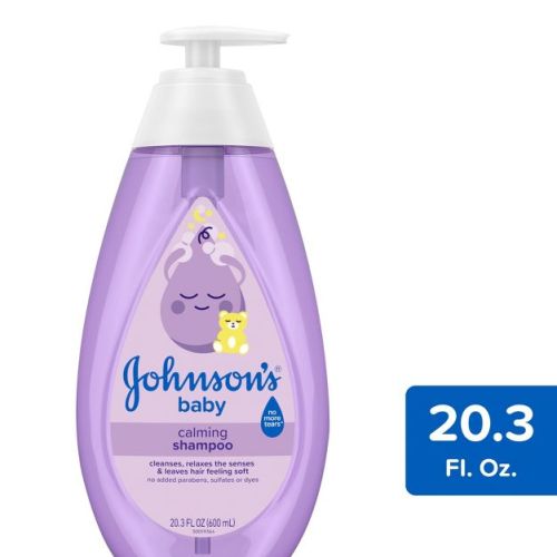 Johnson's Calming Baby Shampoo, Soothing Calm Scent, Hypoallergenic - 20.3 fl oz: Daily Use for All Hair Types