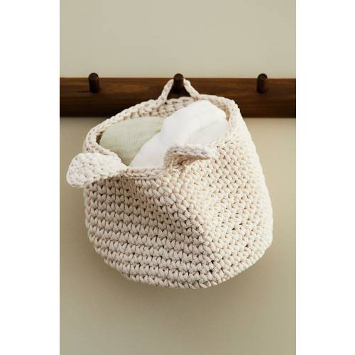 KNIT STORAGE BASKET