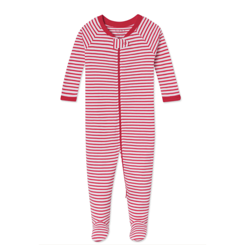 Baby Sleeper in Classic Red Voyager Stripe 9-12M