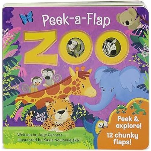 Zoo: Peek-a-Flap Board Book