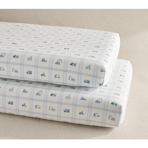 Bria Hammel Construction Organic Crib Fitted Sheet