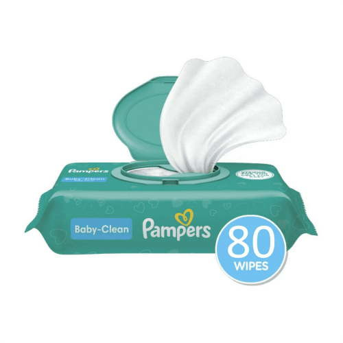 Pampers Fresh Clean Baby Wipes (80 Wipes)