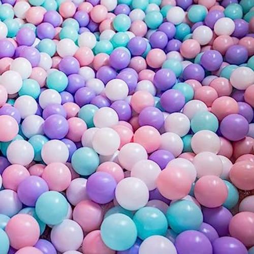 Ball Pit Balls 200/500/1000 Count Plastic Play Pit Balls for Baby Ball Pit,BPA Free Colorful Ball Pool Balls
