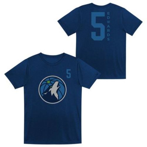 Nba Minnesota Timberwolves Boys' Anthony Edwards Performance T-shirt - Xs