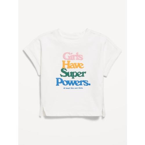 Short Dolman-Sleeve Graphic T-Shirt for Toddler Girls | Old Navy