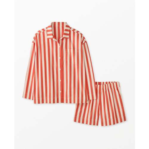 Women's Long Sleeve Poplin Pajama Set | Hanna Andersson