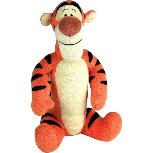 Disney Collectible 8-inch Beanbag Plush Stuffed Animal, Tigger, Winnie the Pooh, Orange, Kids Toys for Ages 2 Up by Just Play
