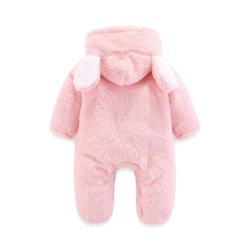 BLVB Baby Clothes Winter Snowsuit Cute Newborn Infant Coats Toddler Bodysuits Fleece Hooded Jumpsuit for Baby Boys Girls