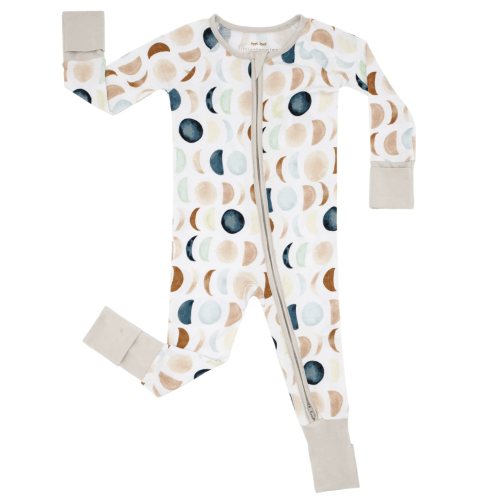 0-3M Luna Neutral Zippy - Little Sleepies
