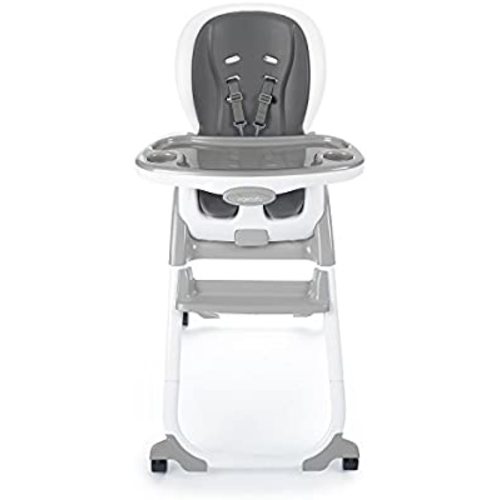 Ingenuity SmartClean Trio Elite 3-in-1 Convertible Baby High Chair, Toddler Chair, and Dining Booster Seat - Slate